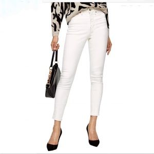 Topshop Women’s Jamie Jeans in White